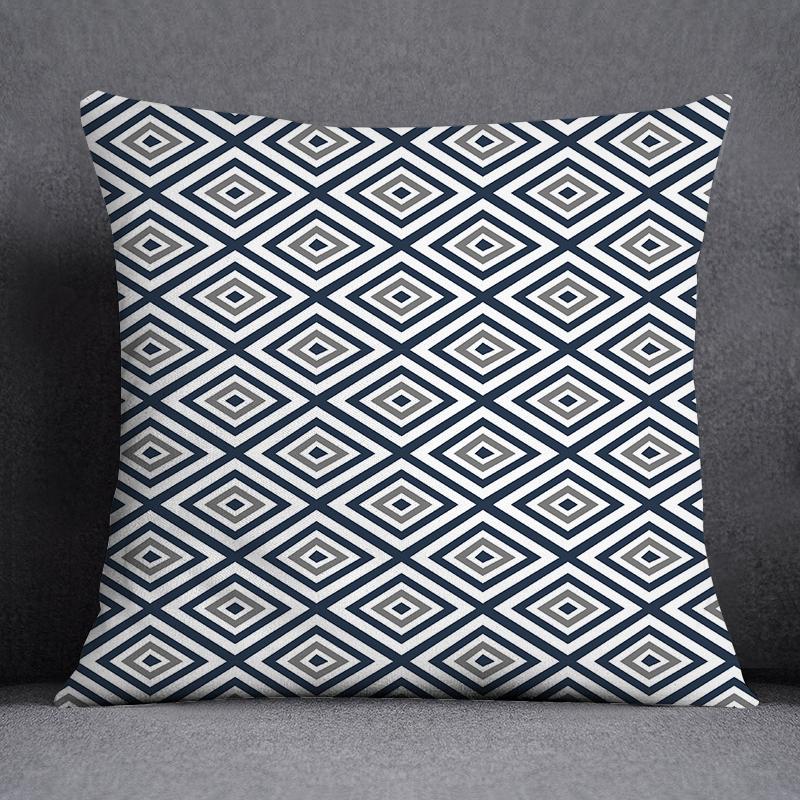 Retro Butterfly Home Decoration Pillowcase Square Pillowcase Home Office Decoration Cushion Cover