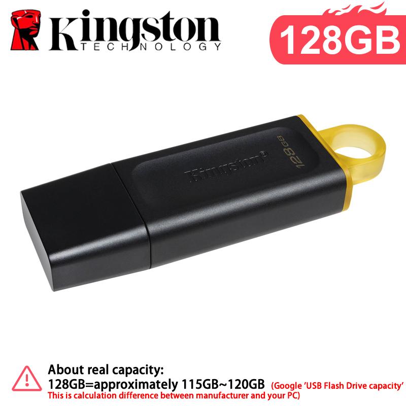 

Kingston 128 ГБ USB 3.2 Флеш-диск 64 ГБ 256 ГБ Высокоскоростной DTX USB 3.2 gen 1 Флеш-накопитель USB Накопители Ключ Флешка 3.0 DataTraveler 【128GB】