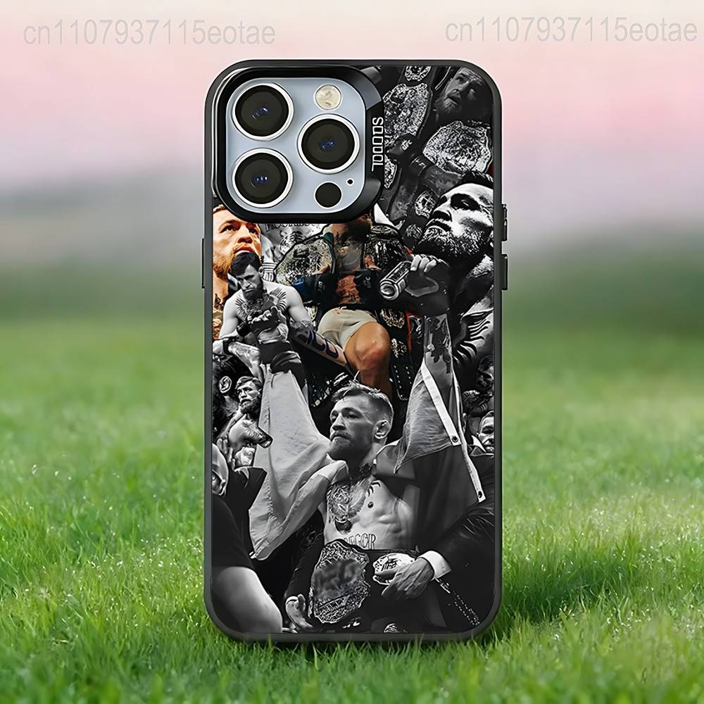 C-Conor M-McGregor Phone Case For iPhone 17,16,15,14,13,12,11,Pro,Max,Plus,E,Air,Mini Anti Fall Black  Bumper