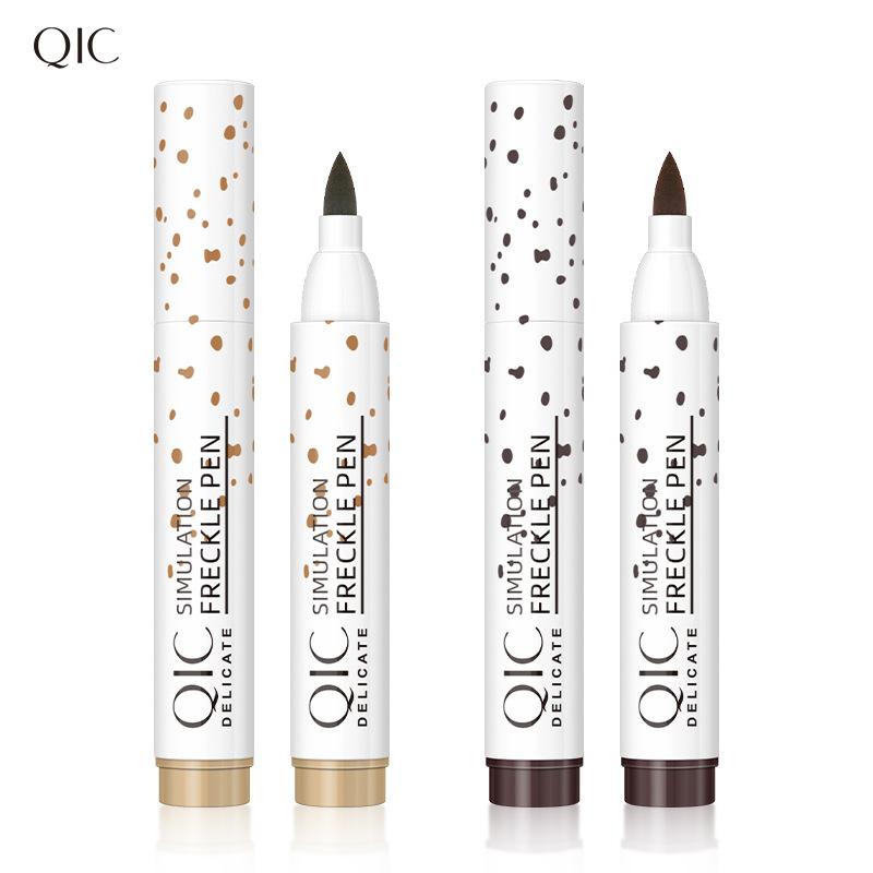 QIC Make-up natürliche Simulations- Sommersprossenstift wasserdicht nicht verblassend Fleckenstift Sommersprossen-Make-up-Stift