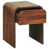 Bedside Tables Nightstand 41.5X42x52 Cm Solid Acacia Wood
