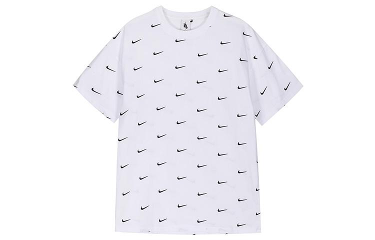 Nike All Over Swoosh Logo T Shirt CK4094-100 S