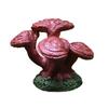 Micro Landscape Mushroom Resin Fungi Model With Faux Plants Decor Gifts Toy