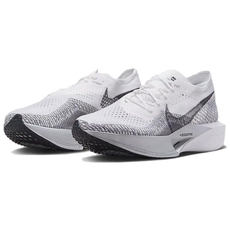 Nike ZoomX VaporFly Next% 3 Beyaz Parçacıklı Gri Erkek Spor Ayakkabı Metalik-Gümüş Koyu-Dumanlı-Gri DV4129-100