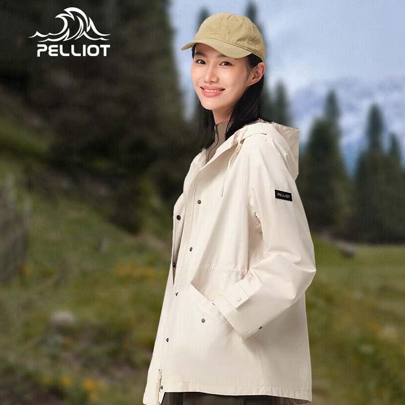 PELLIOT Women's Windproof Waterproof Outdoor Shell Jacket