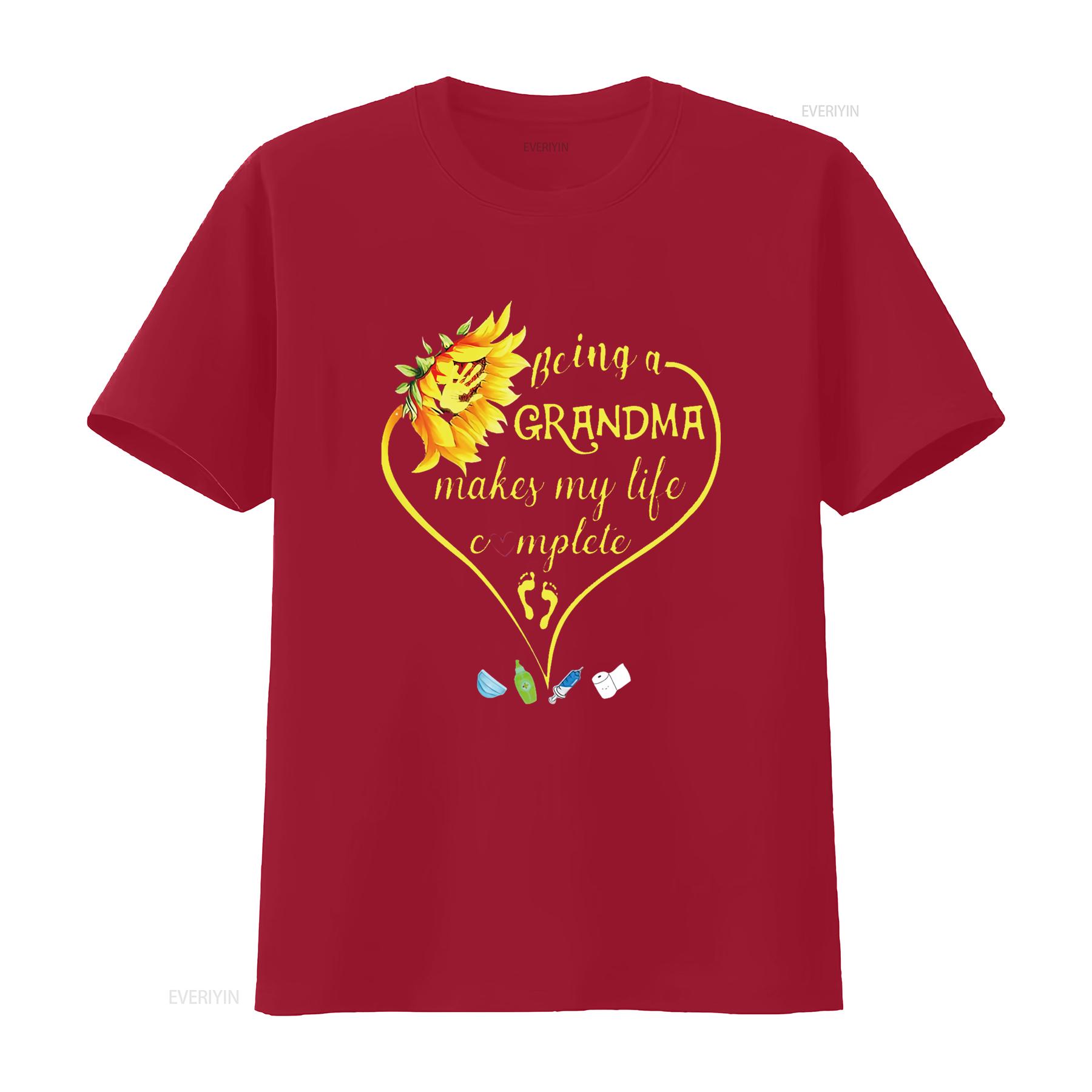 Женская футболка  Счастливого Дня Матери  для бабушки Большого размера Цветочный Черный 3XL Винтажный Стильный с принтом S