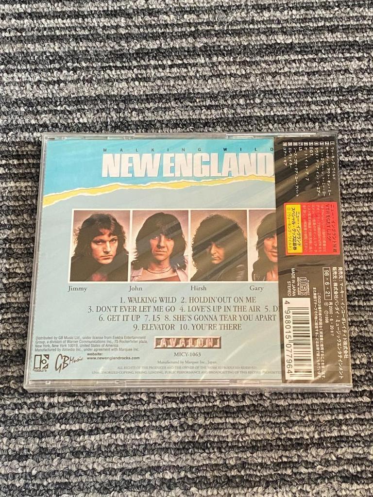 [USED] Western music CD New England “Walking Wild”