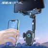 SEAMETAL Car Rearview Mirror Phone Holder Universal Adjustable Car Phone Bracket Navigation GPS Stand for Car Accessories