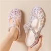 Summer Anti-Slip Half Toe Sandals for Women: Soft Sole Thick Base Slippers for Nurses, Pregnant Women, and Outdoor Wear