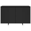 Sideboard Black 120x41x75 cm Particleboard