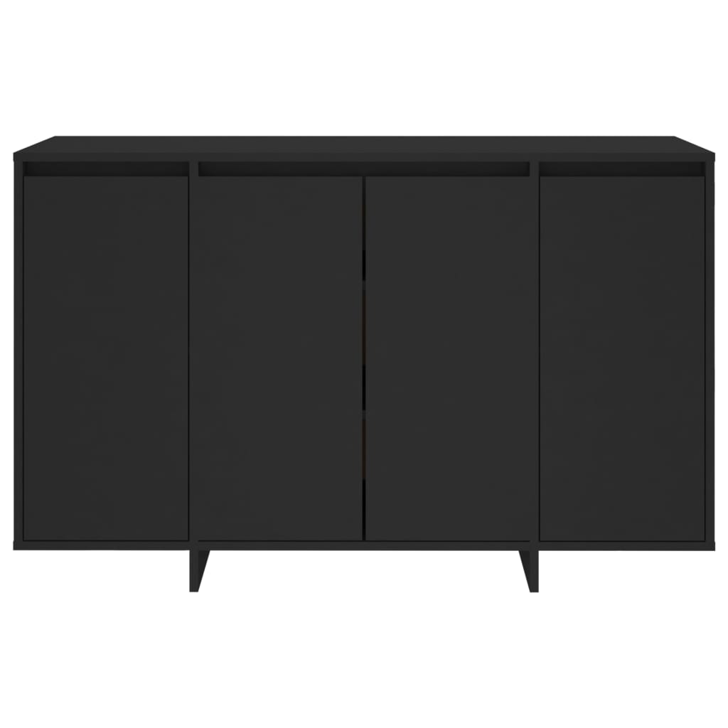 Sideboard Black 120x41x75 cm Particleboard