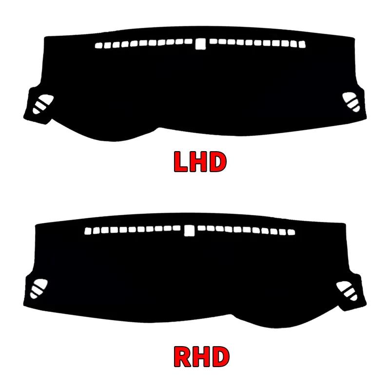for Hyundai Ioniq 2016- Electric EV Hybrid PHEV High Quality Dashboard Cover Dashmat Sunshade Anti‑UV Protector Dash Mat Pad