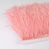 13-18CM 6M Ostrich Feather Trim Cloth Belt for Sewing DIY Feather Ribbon Fringe Wedding Dress Clothes Decoration