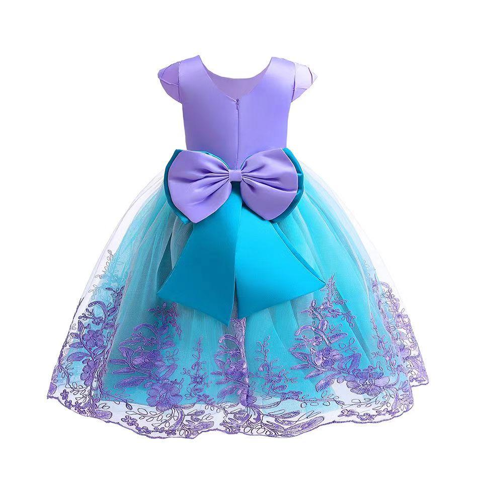 Mermaid Princess Dress with Accessories Premium Fabric 140cm 9-10 Years