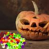 Random Color 72 PCS Halloween Glowing In The Dark Bouncy Balls Halloween Party Favors Halloween