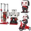 MOC Halloween Action Figure Building Set for Adults,Pinhead,Freddy,Billy Horror Present for Fan,Home Decor,for  Kids Toys