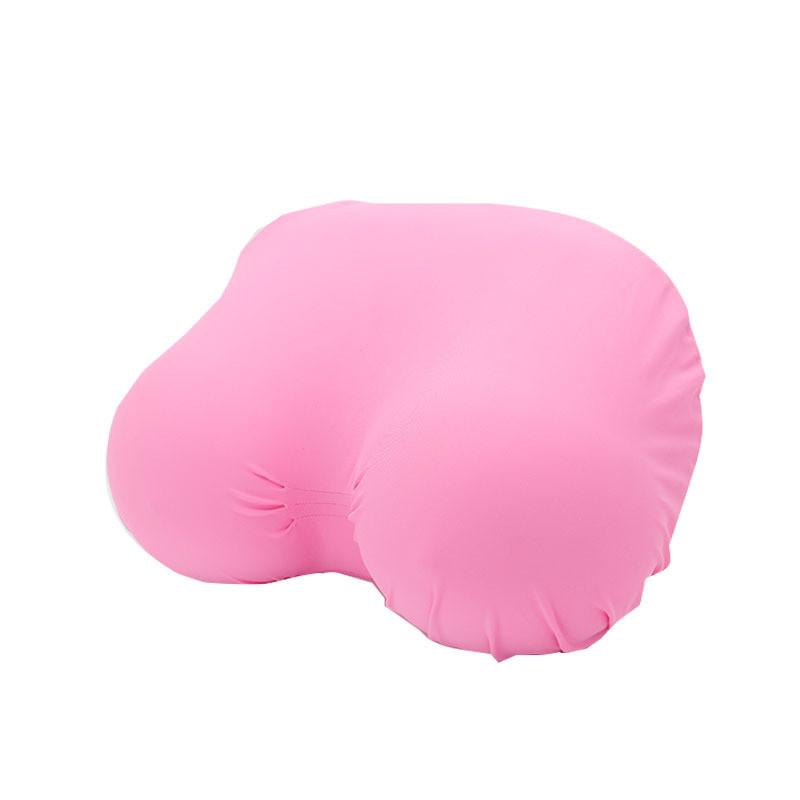 Memory Foam Funny Breast Pillow With Solid Color For Novelty Gift And Home Decor