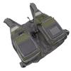 Strap Fishing Vest Fly Fishing Vest 8  S Oxford Cloth Reflective Strips Mesh Lining   Fishing Gear for Outdoor
