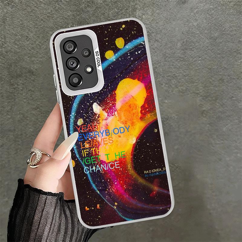 R-Radiohead Bnad Soft Phone Case for Samsung A17 A16 A15 A14 A13 A57 A56 A55 A54 A53 A37 A36 A35 A34 A33 A26 A25 A24 A23 A52