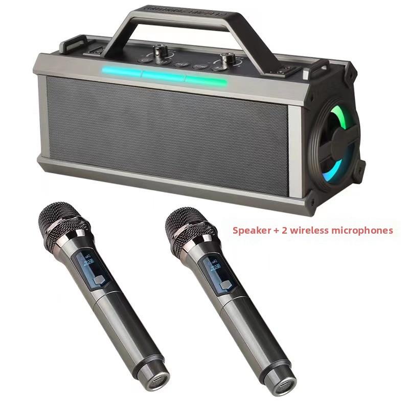 Speaker high-power wireless home microphone integrated Bluetooth karaoke audio outdoor portable high volume