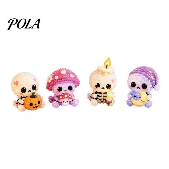 DIY Beading Kit Glowing Fantasy Spirits Bead Kit, 3D Mini Elf Craft Set, Handmade Art Creative Embellishments Ornament with Instruction, Relaxing