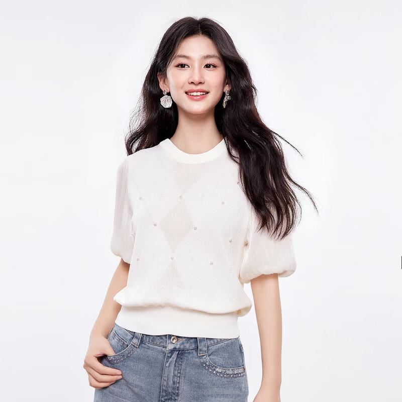 Women's Elegant Round Neck Knitted Top