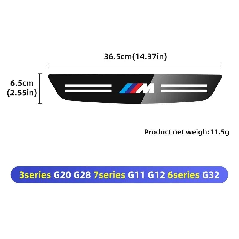 -Car Brake Light Reflective Strips High Mounted Stop Lamp Trim For BMW 5 Series F10 G11 E63 E46 E90 E92 F30 F34 F90 G20 G30 G32