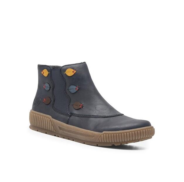 Ботильоны Rieker N0751-14 темно-синие