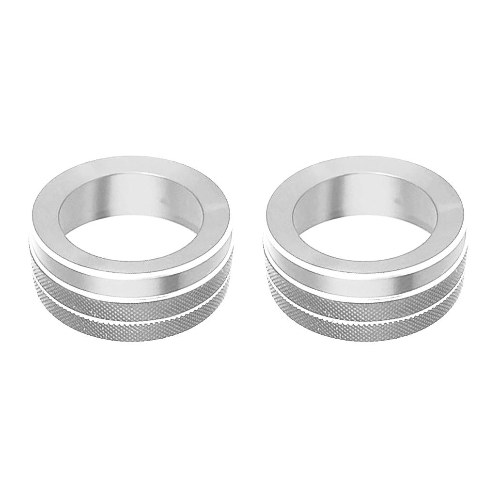 Car AC Air Conditioner Knob Cover Ring Adjust Trim Sticker Fit For Mazda 3 Axela CX-30 Artez 2020-2024 Accessories