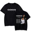 Tricou Coco Jones Gât rotund Mânecă scurtă Bărbați Femei Streetwear Imprimare Casual Modă Hip Hop Îmbrăcăminte