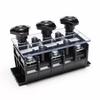 Toyo Giken NW Series Knob Terminal Block, 60A, 3-Pole, NW-063AT