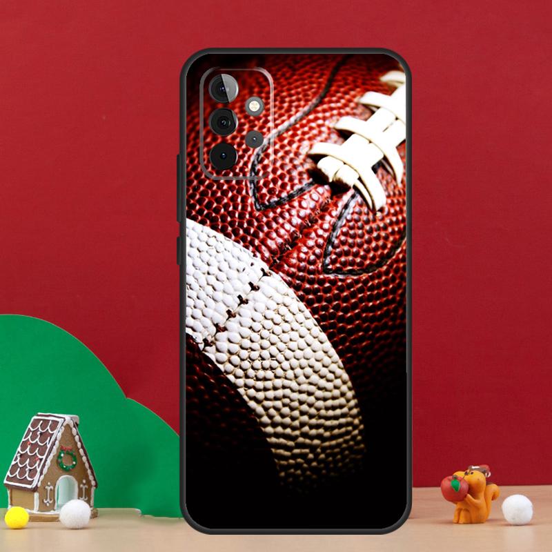 

American Football College Sport Case For Samsung Galaxy A55 A52 A32 A12 A33 A06 A16 A26 A36 A56 A15 A53 A13 A34 A54 A14 A17 Samsung A56