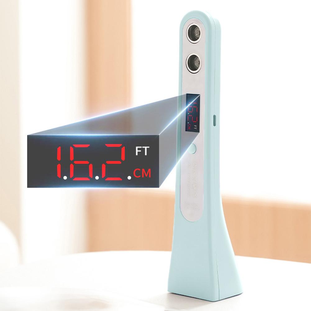 Ultrasonic Digital Height Measuring Ruler High Accuracy Portable Height Measuring Device LED Display for Measuring Body Height