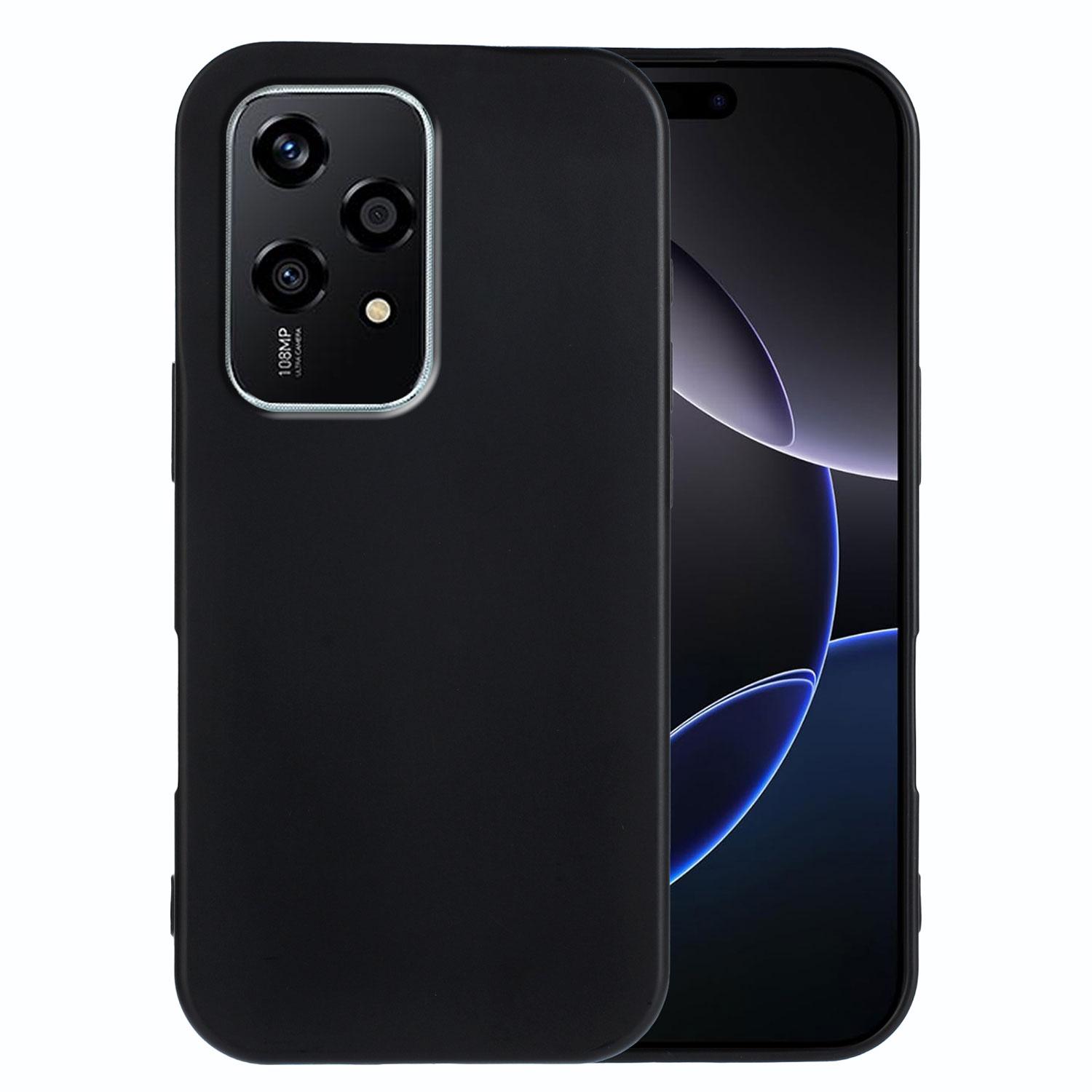 

Чохол TPU для Honor 200 Lite М який Матовий Захист від відбитків пальців Задня кришка для телефону Black