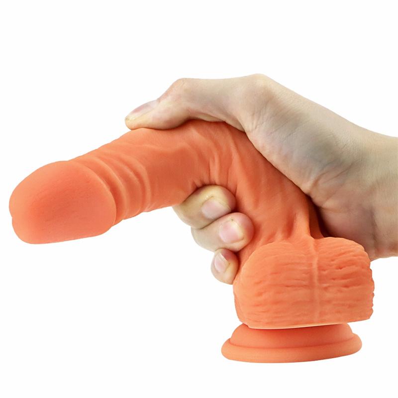 Liquid Silicone Simulation Penis Fake Stem Super Long Female Sex Toys Masturbation Device Dildo Super Manual