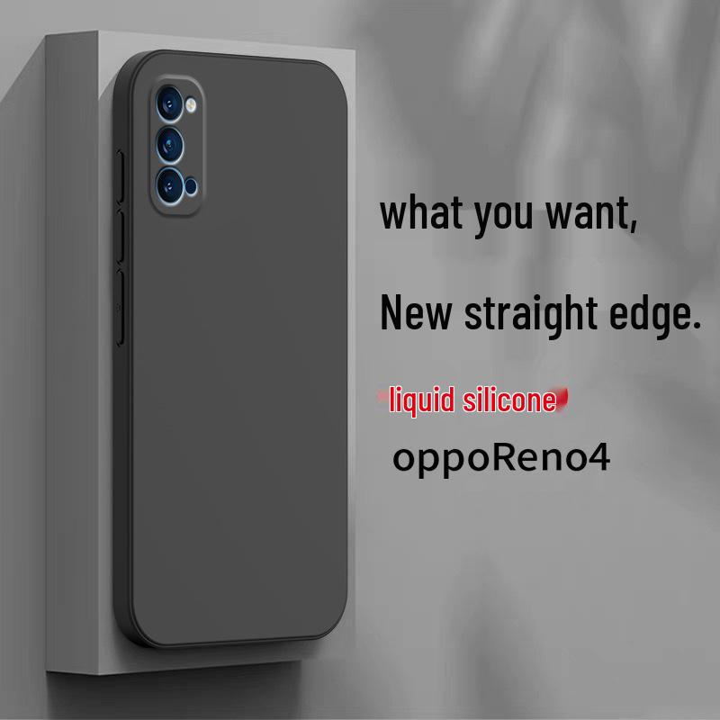 OPPOReno4 Silicone Phone Case: New 2021 Trendy Protection