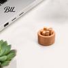 No Electricity Oil Diffuser Wooden Essential Diffuser, Beech Wood Aromatherapy Small Round for Home Offices Cars Yoga Rooms Slow Release
