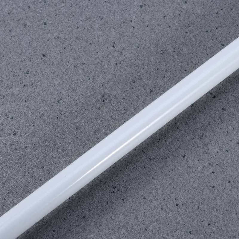 4Pcs Metal Shower Curtain Rod Adjustable Extendable Tension Rod Bathroom Shower Bar Corner Curtain Holder Easy Install No Damage