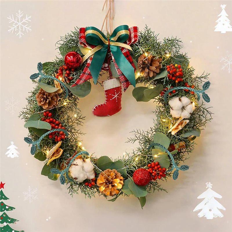 Twist Tie Garland Ties 16-Pack,20-Inch Flexible Reusable For Christmas For Holiday Decorations, Gift Wrapping