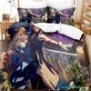 Marin Kitagawa Bedding Set Single Twin Full Queen King Size Bed Set Adult Kid Bedroom Duvetcover Sets Anime Parure De Lit Bed
