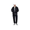Li-Ning Wade Series Solid Color Letter Embroidery Drawstring Joggers Unisex Bottoms Black AKXSC69-1