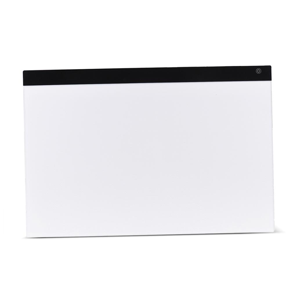 A2 Large Ultra Thin LED Light Pad Box Painting Tracing Panel Copyboard Stepless Adjustable Brightness USB Powered for