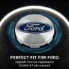 4Pcs 54MM Car Emblem Badge Wheel Center Hub Cap Covers Auto Rim Cover For Ford Focus Mk2 Mk3 Fiesta Ranger Mondeo S-MAX Kuga Mustang Auto Goods