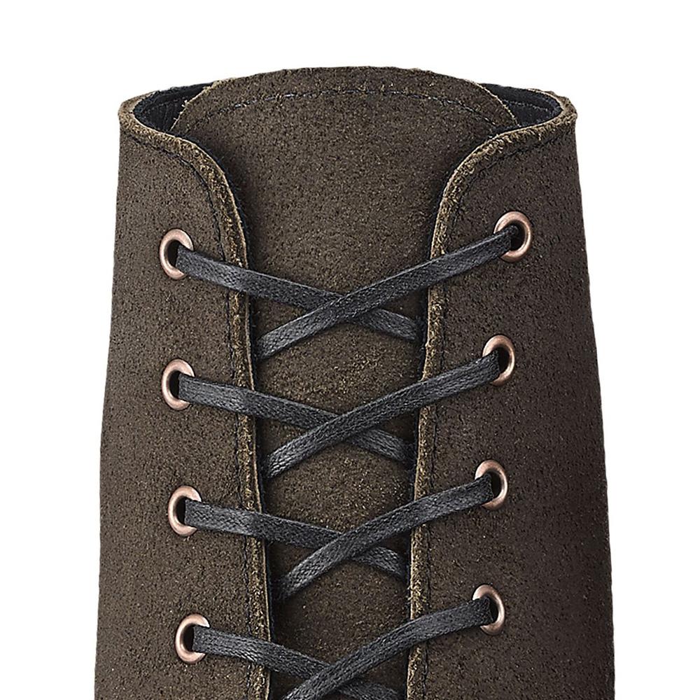 Redwing Flat Waxed Shoelaces - Black