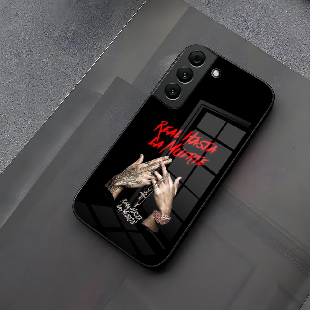 

Anuel AA Phone Case Glass For Samsung Galaxy S23 S24 S21 S25 S22 S20 Ultra Fe Plus A55 A15 A14 Coque Samsung S24 Ultra
