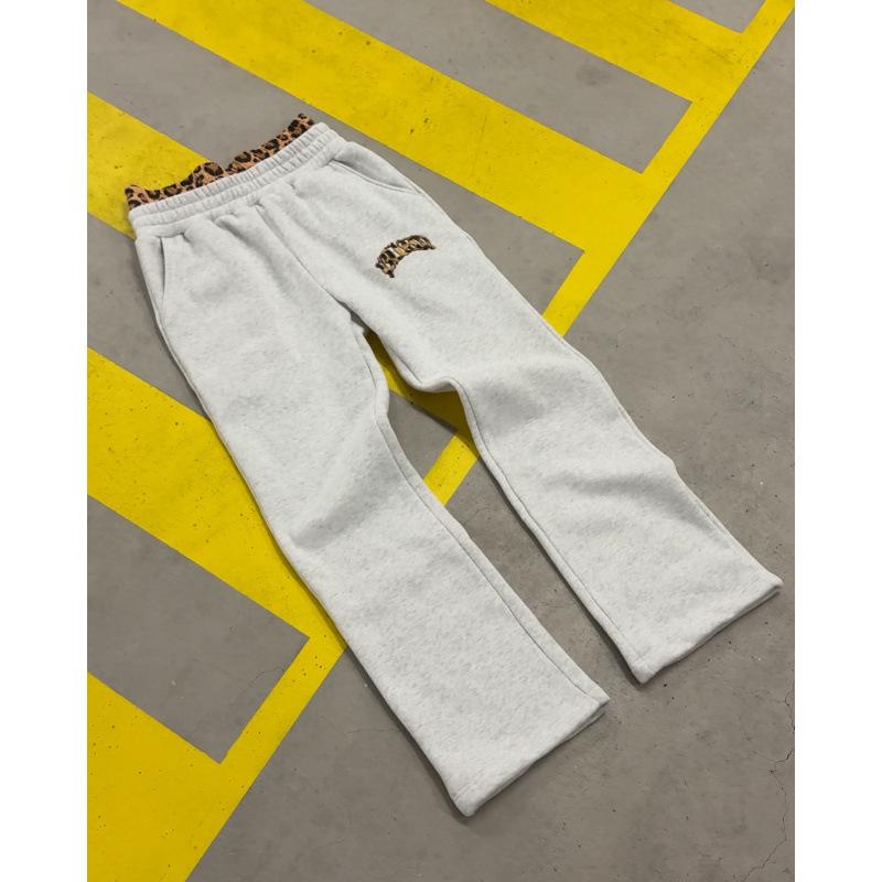 2025 Unisex Y2K Leo-Print Besticktes Hoodie- und Hosen-Set