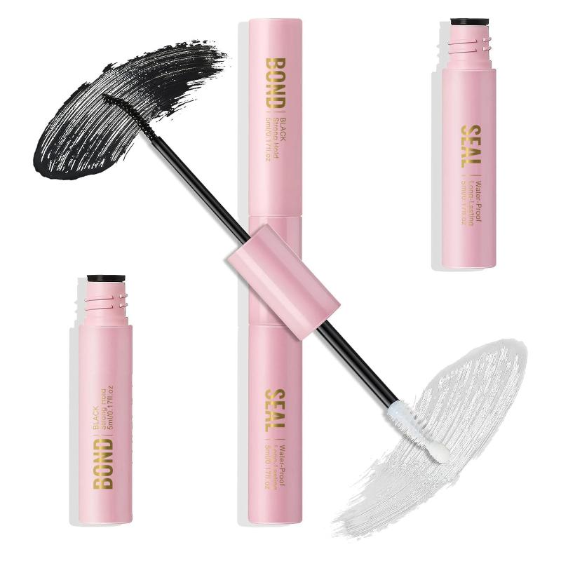 Glue False Eyelashes New Double Heads 2 In 1 Bond And Seal Lash Glue ,Waterproof Long Lasting DIY Cluster Eyelash Glue Cosmetics