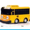 Tayo malý autobus 4-dielna sada kovových odliatkov miniaut (Funkcia na spätné natiahnutie), kórejské hračky