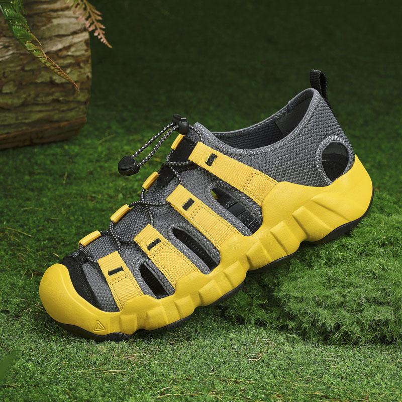 Fashion Quick Dry Water Shoes Men Beach Aqua Shoes Summer Outdoor Trekking Camping Hiking River Tracing Rainforest Hike Climbing Boating
