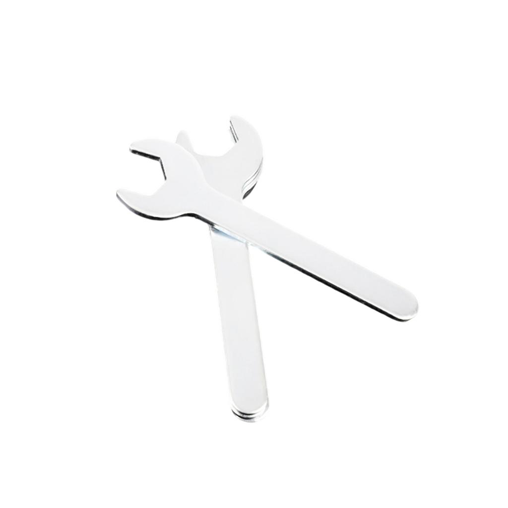 Schlanker verzinkter Maulschlüssel mit ergonomischem Griff Flacher Schlüssel für enge Stellen und sicheren Schraubengriff